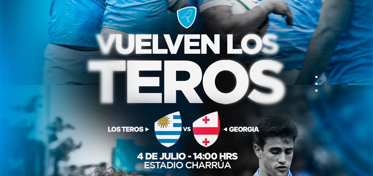 Uruguay recibe a Georgia en un partidazo por la World Rugby Nations Cup